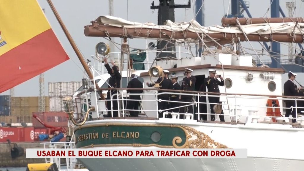 Condenados por utilizar el buque Juan Sebastián Elcano para traficar droga