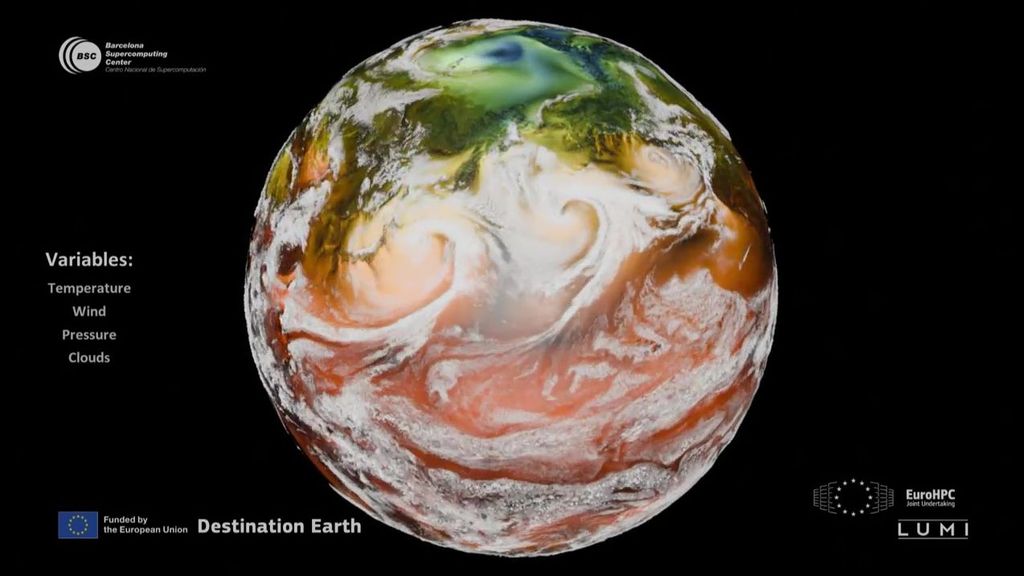Destino Tierra, una copia virtual de nuestro planeta para anticiparnos a los efectos del cambio climático