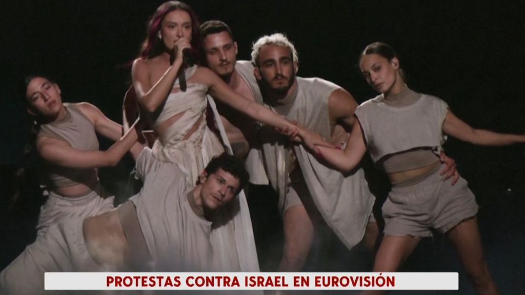 Abucheos a la representante de Israel en Eurovisión