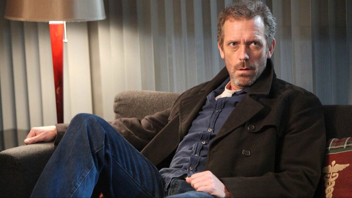 El actor Hugh Laurie en su papel de 'House'