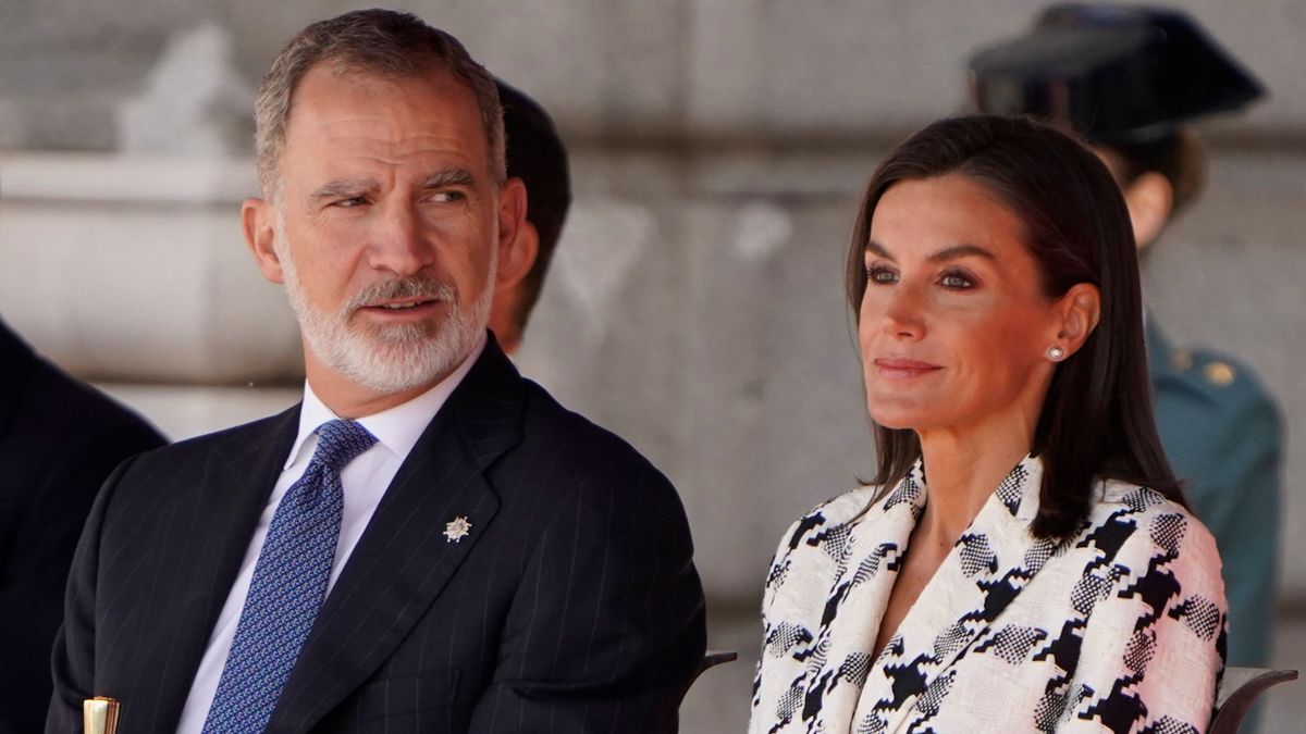 Los reyes, Felipe y Letizia