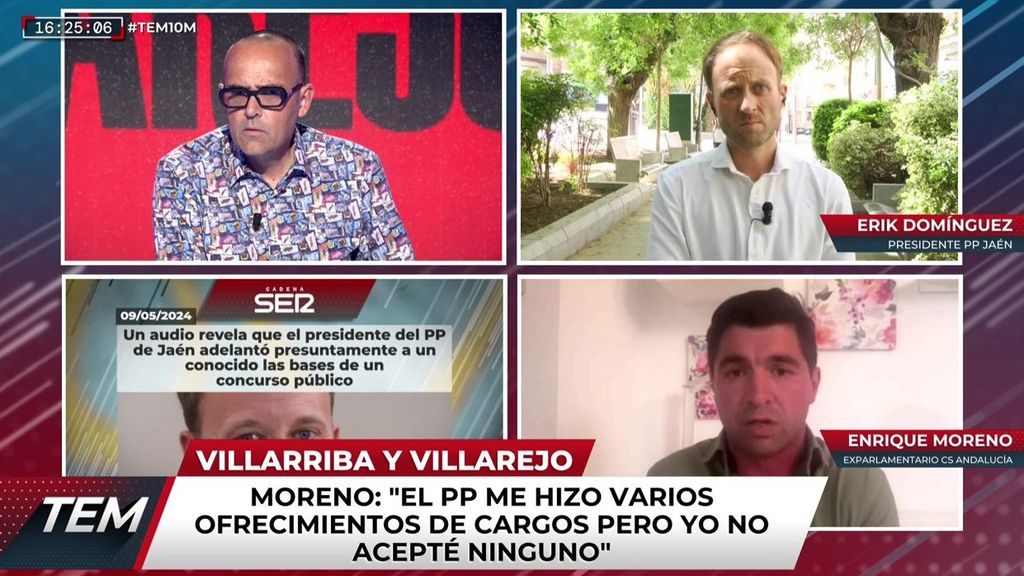 Enrique Moreno, el político de Ciudadanos que recibió el audio: ''Yo no lo he filtrado''