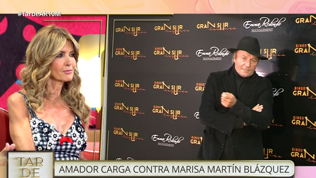 Marisa Martín Blázquez responde a Amador Mohedano en 'TardeAR'
