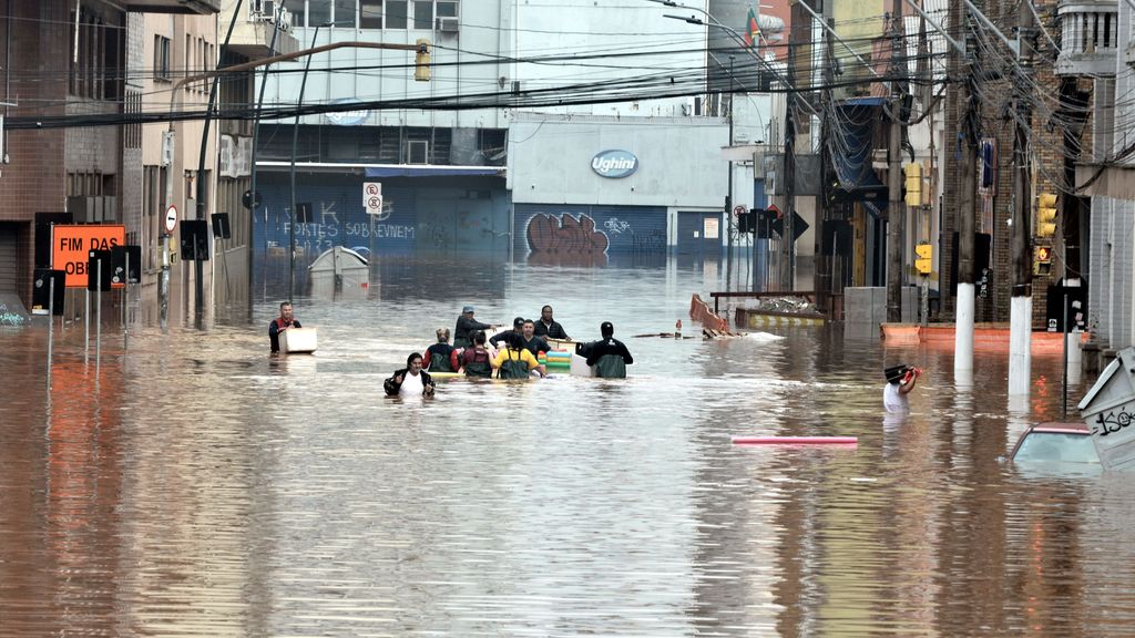 Las inundaciones en el sur de Brasil dejan ya al menos 126 muertos y 141 desaparecidos