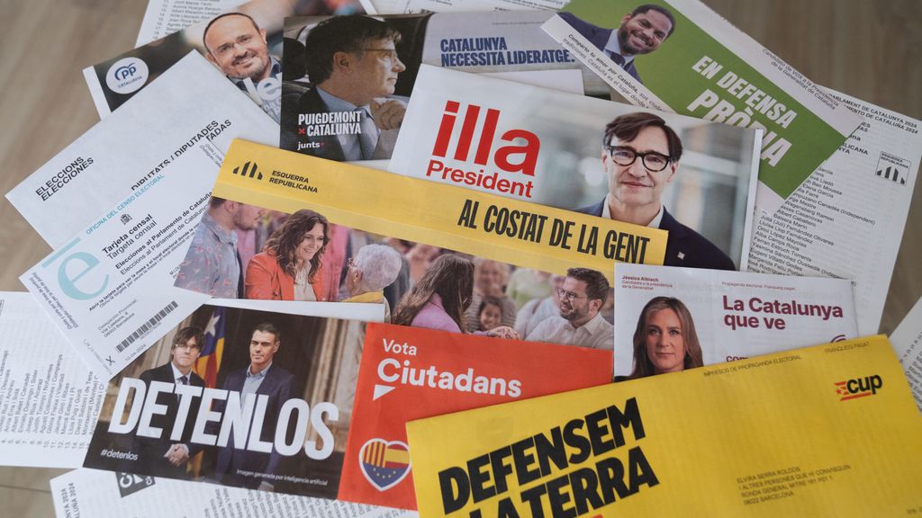 Propaganda electoral de todos los partidos para las elecciones catalanas