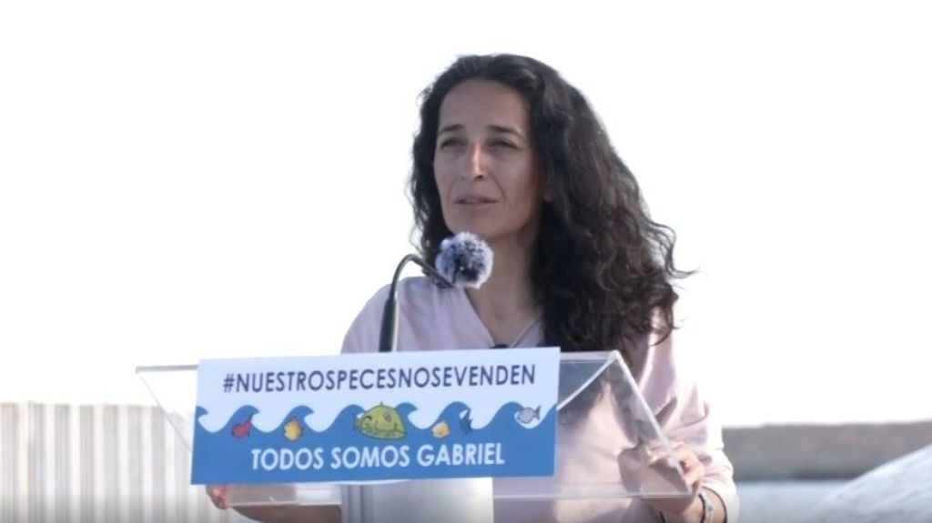 Concentración convocada en Almería por Patricia Ramírez, madre de Gabriel Cruz