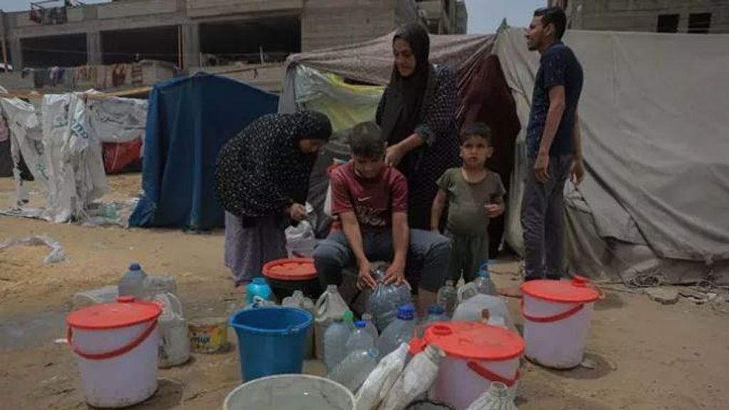 Las agencias de la ONU se quedan sin comida que distribuir en el sur de Gaza