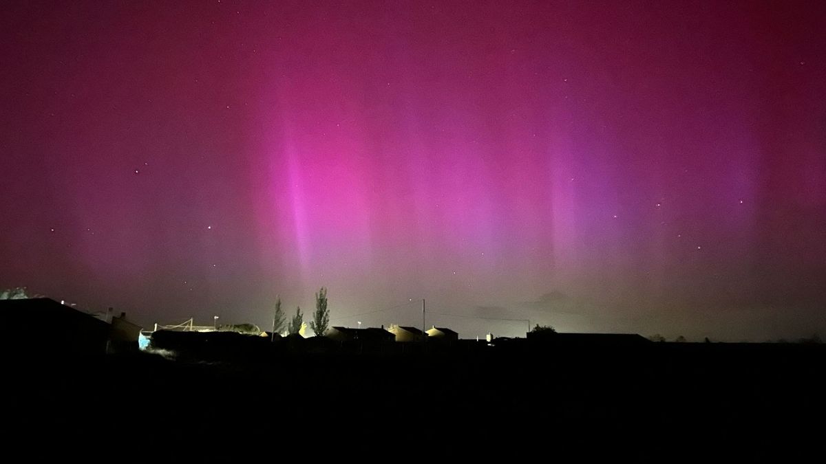 Auroras boreales captadas desde Ávila