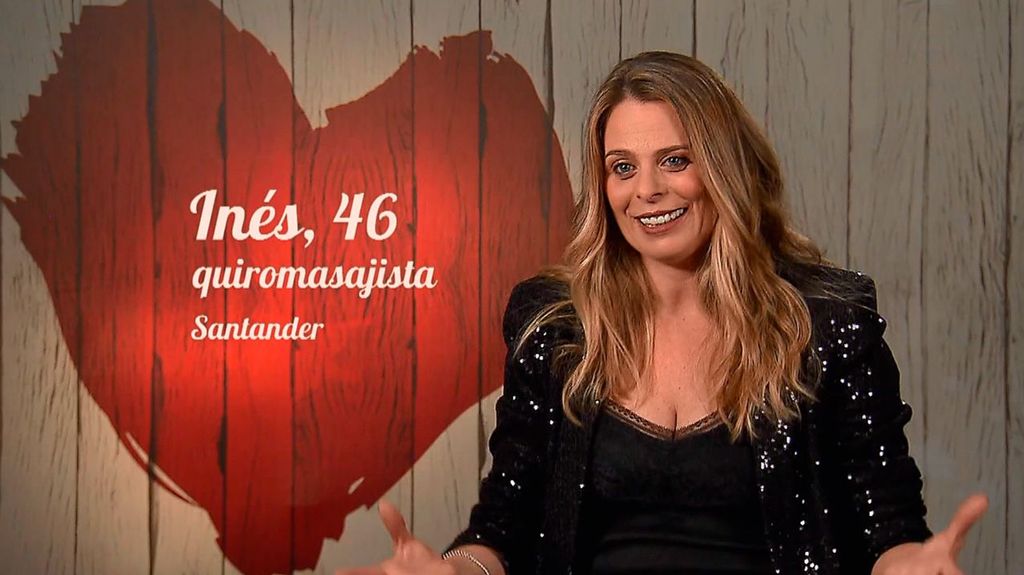 Inés durante su cita en 'First Dates'