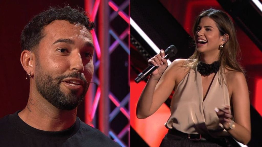 Marina Ruiz se presenta a 'Factor X' acompañada de Omar Sánchez, que le dedica unas románticas palabras