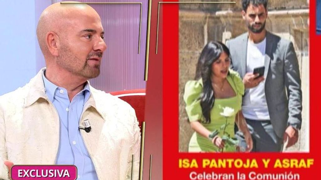 La comunión del hijo de Isa Pantoja: la primera foto, en exclusiva, y el motivo por el que no acudió Anabel Pantoja