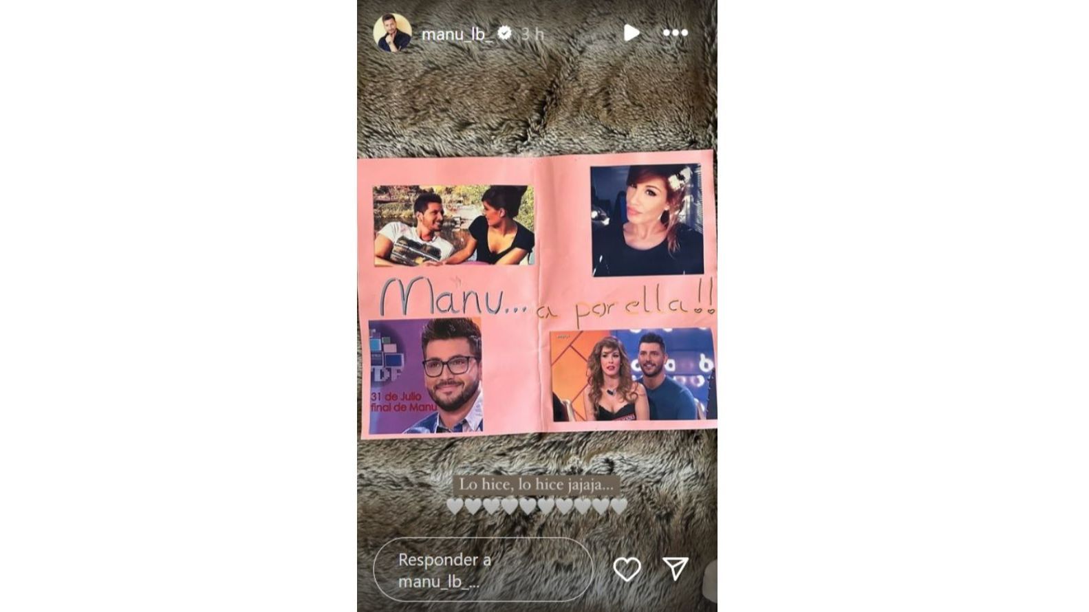 Collage de Manu Lombardo y Susana Megan en'MyHyV'