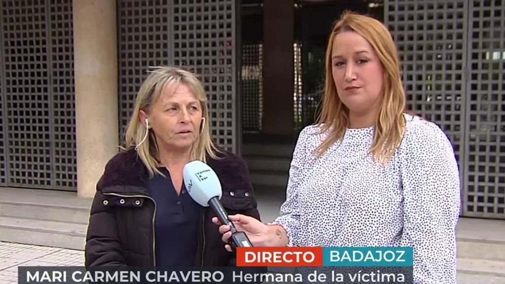 La hermana de Manuela Chavero, sobre la declaración del presunto asesino: "En mi cabeza no entra que alguien se crea lo que dice"
