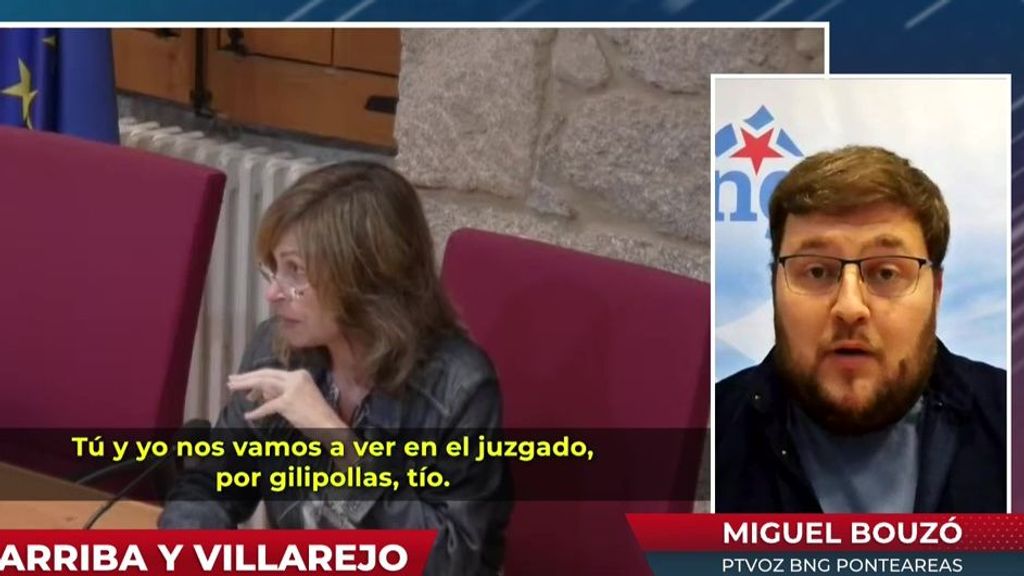 Los insultos de una concejala del PP a uno del BNG en el Pleno de Ponteareas: "Nos vamos a ver en el juzgado por gilip****"