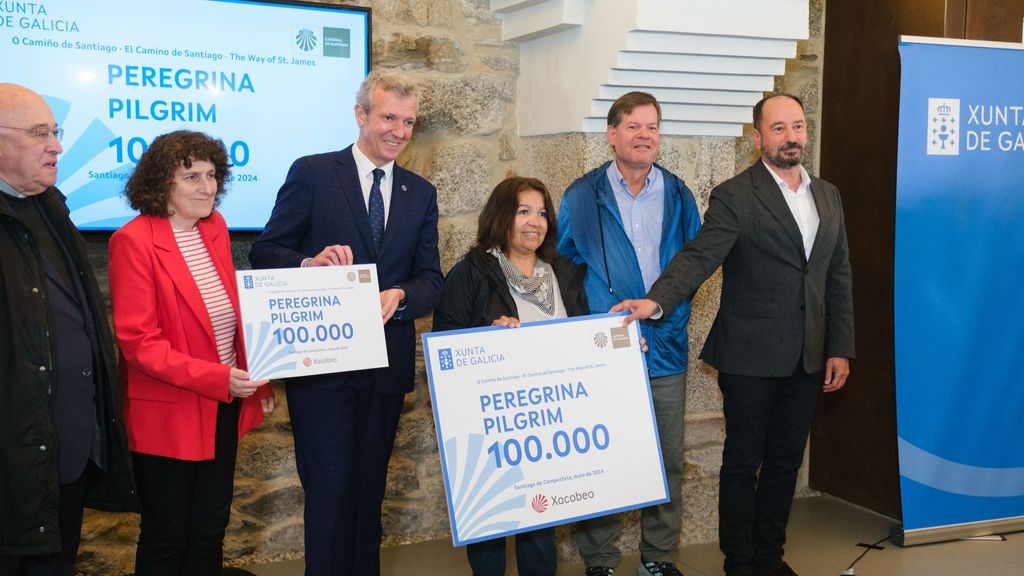 Santiago de Compostela bate récord: el camino consigue 100.000 peregrinos antes de fecha