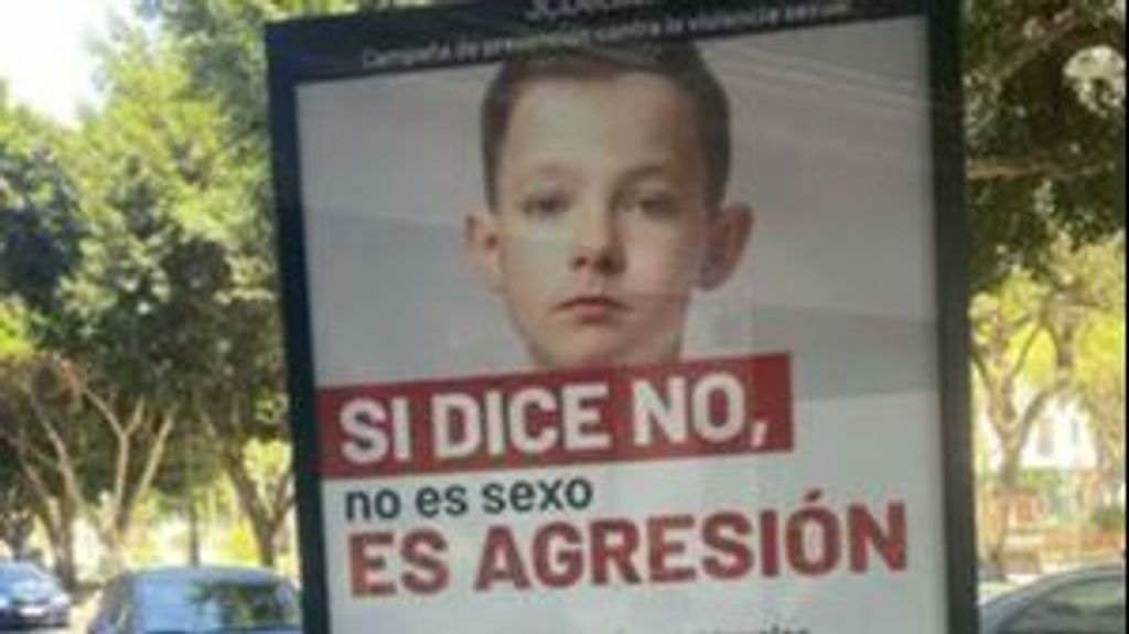 Despreciable campaña contra las agresiones sexuales a menores en Almería: “Es violación”
