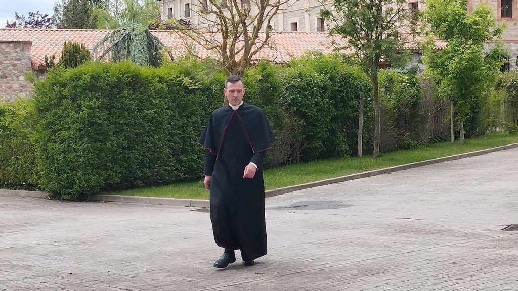 Fran Ceacero en el monasterio de Belorado (Burgos)