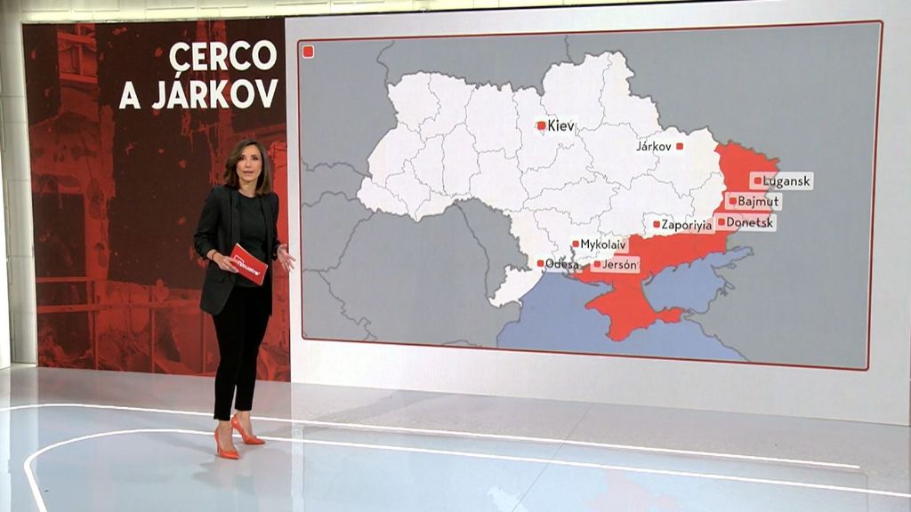 Volodímir Zelenski no visitará España: la situación en Járkov, el nuevo frente de Ucrania