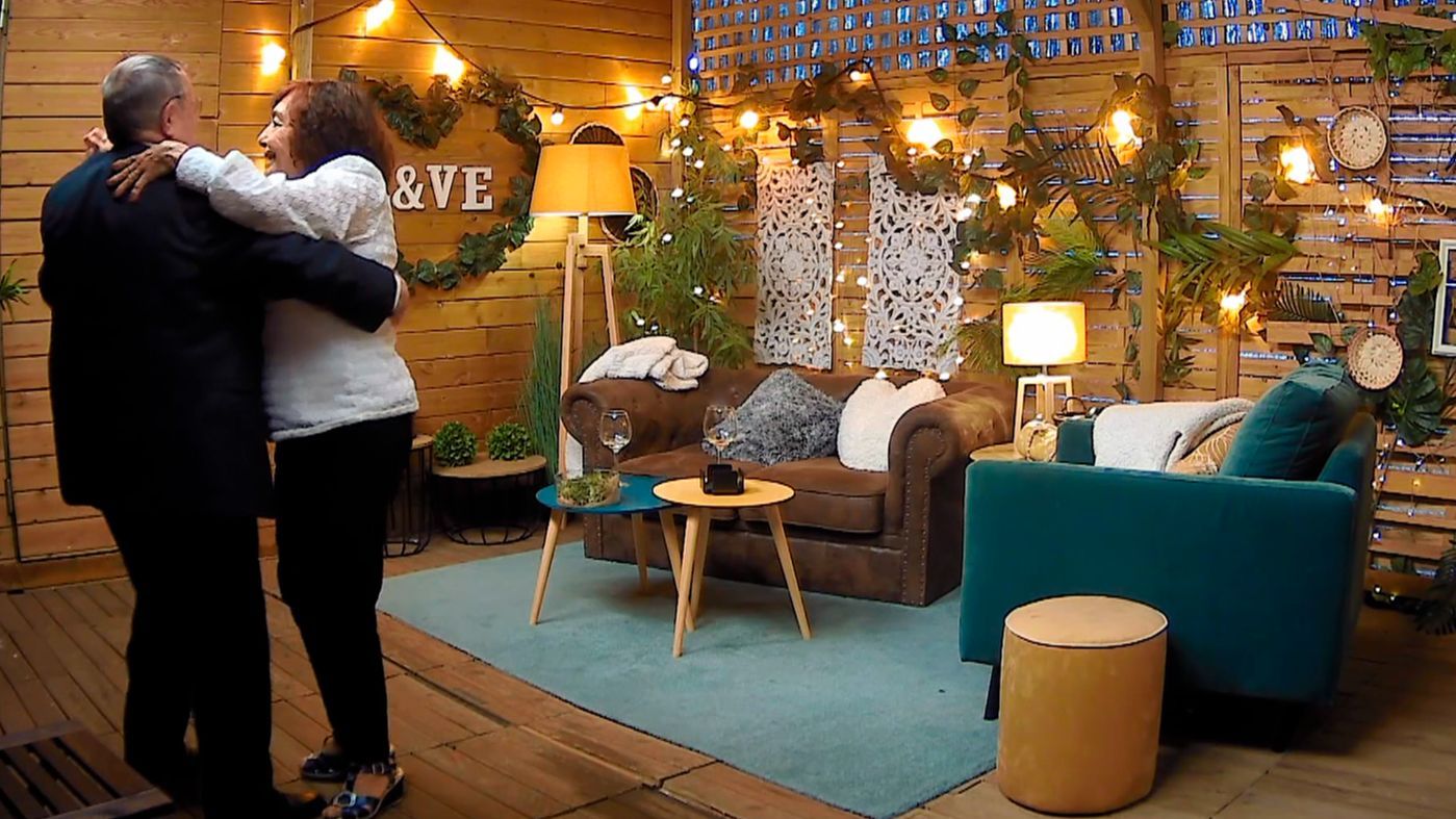 Antonio y Gracia durante su cita en 'First Dates'
