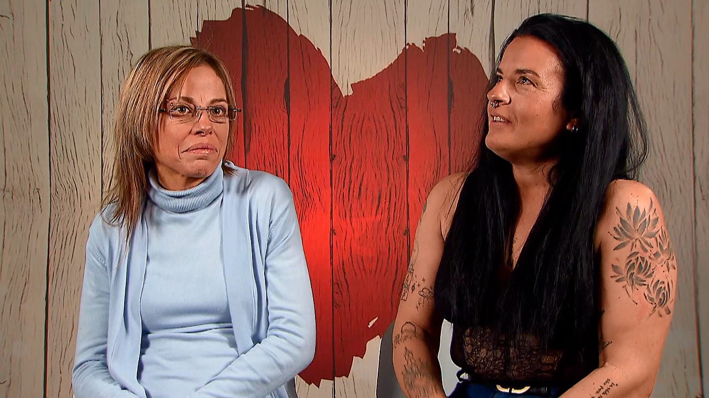 Beth y Judith durante su cita en 'First Dates'