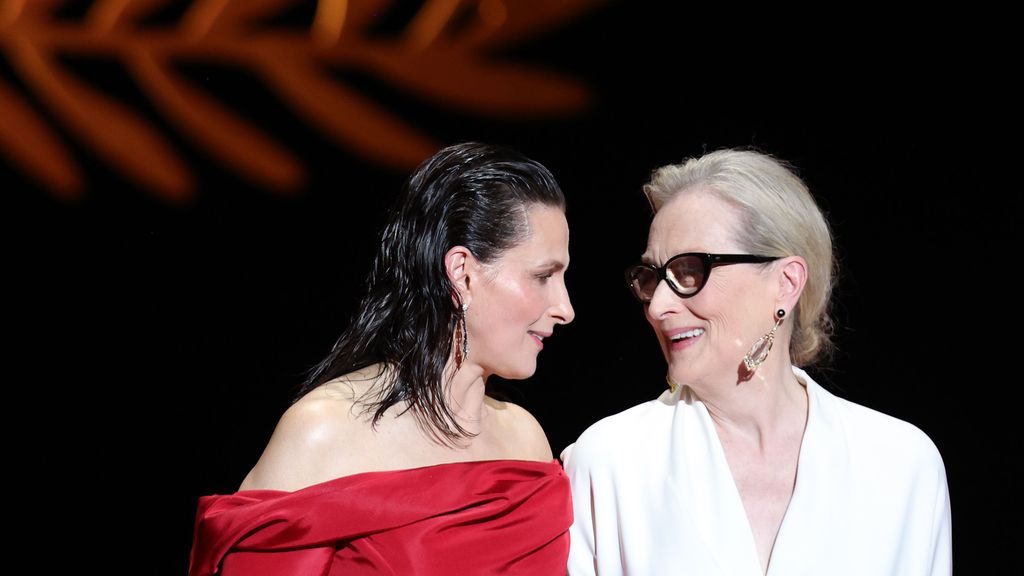 Juliette Binoche y Meryl Streep en Cannes 2024