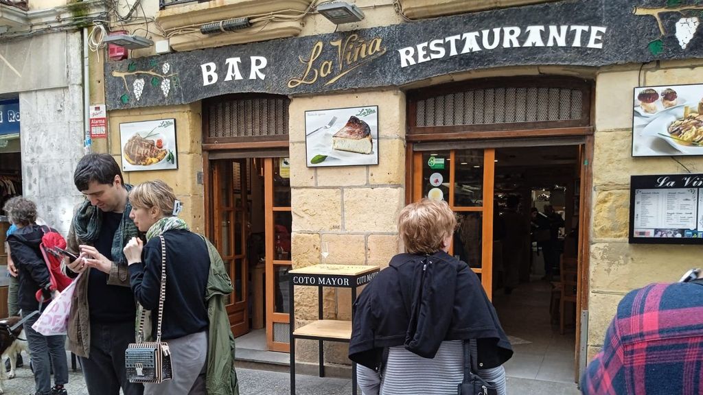 La Viña está en el número 3 de la calle 31 de Agosto, en la Parte Vieja donostiarra