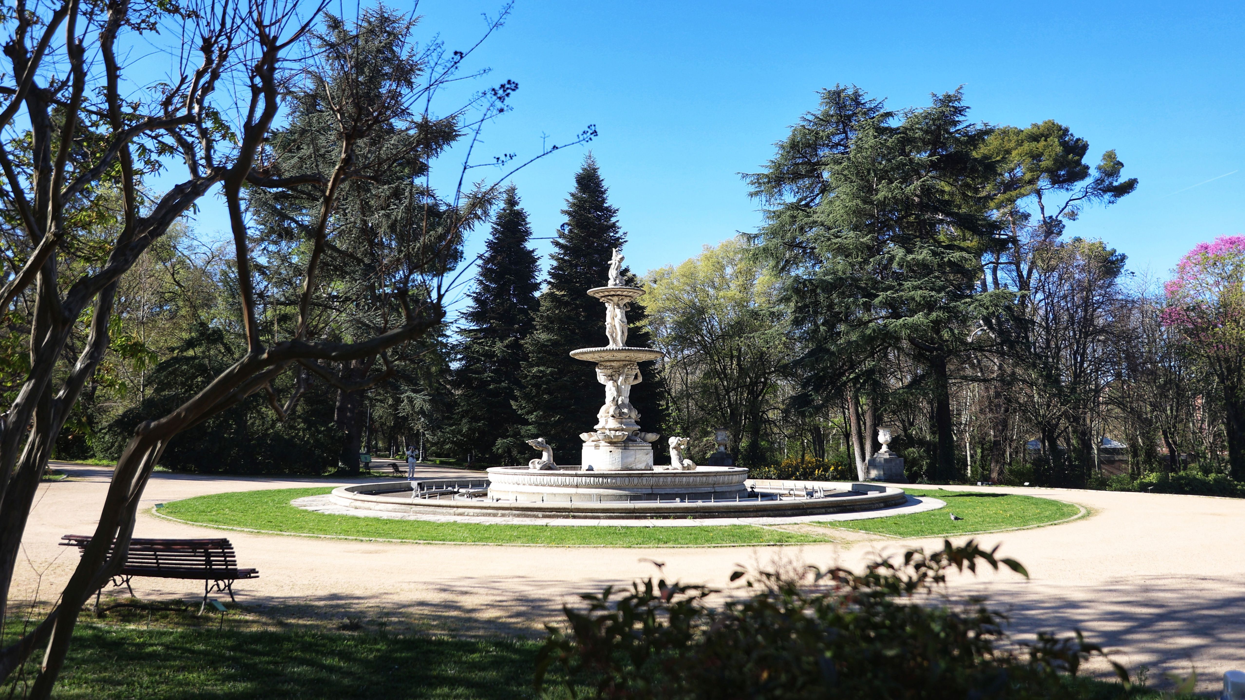 EuropaPress 5096603 fuente monumental conchas arquitecto ventura rodriguez siglo xviii jardines