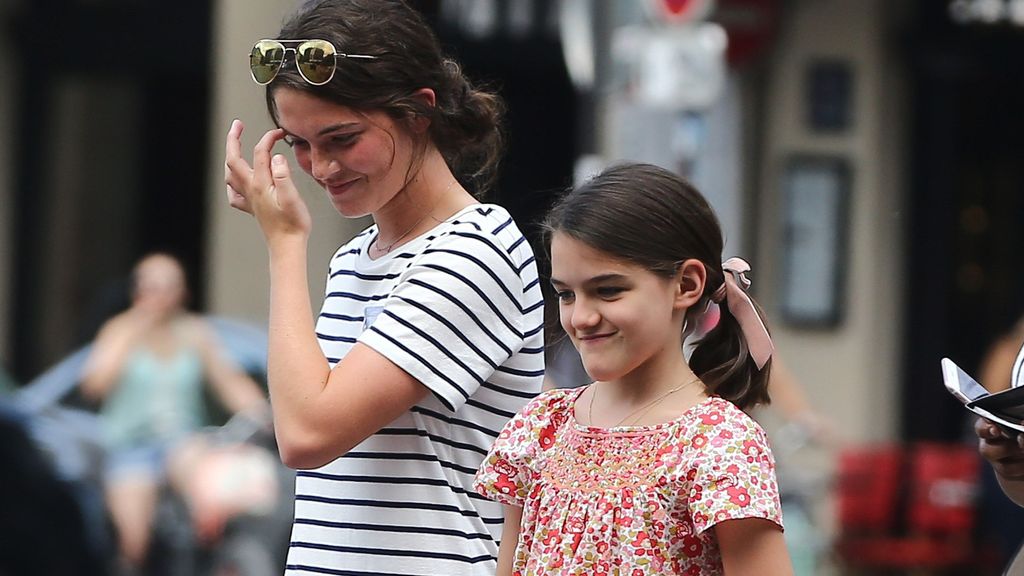 Katie Holmes y Suri Cruise.