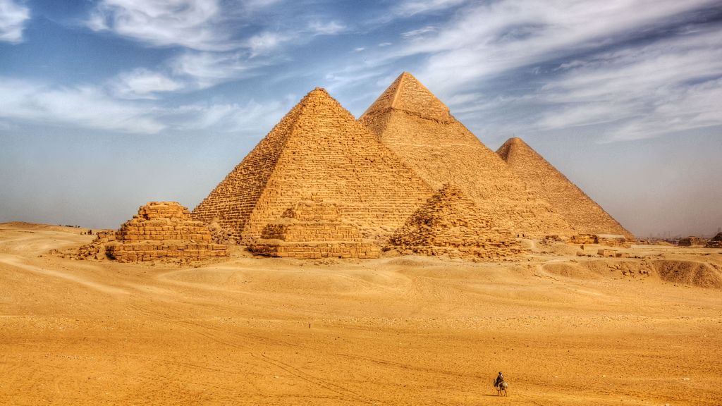 Pirámides de Giza, Egypto.