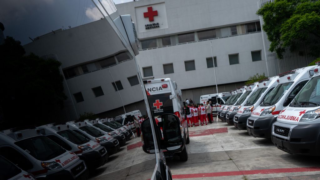 Imagen de archivo de ambulancias en México