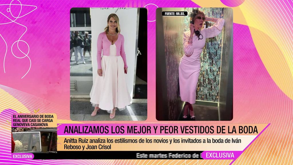 Los colaboradores mejor y peor vestidos en la boda de Iván Reboso