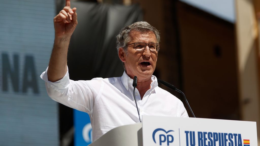 Alberto Núñez Feijóo: "Las elecciones europeas pueden ser el nuevo comienzo para el cambio de España"
