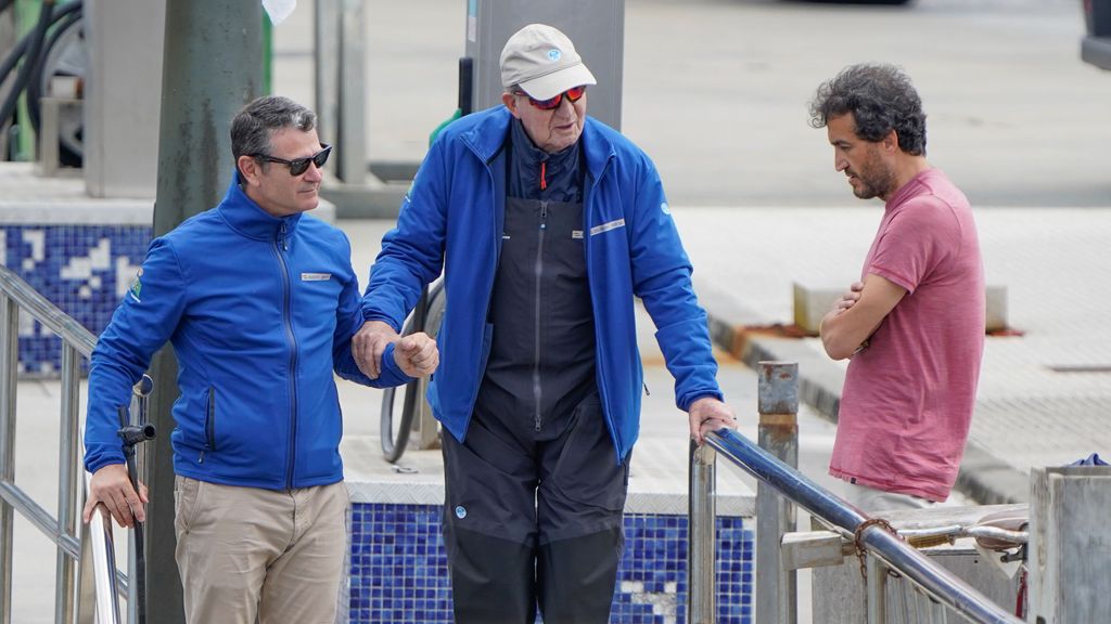 Juan Carlos I en Sanxenxo, Pontevedra