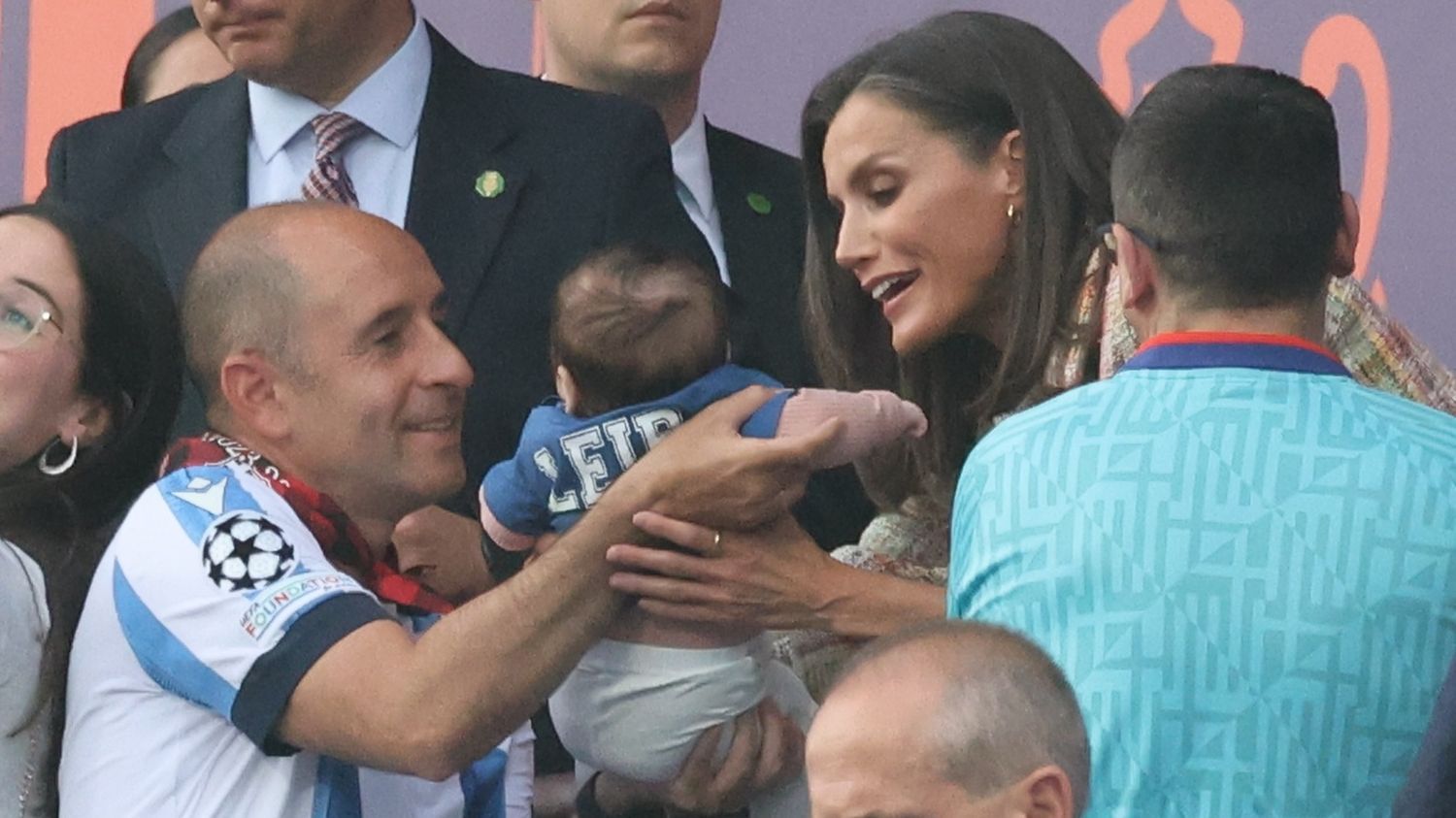 Letizia en la final de la Copa de la Reina.