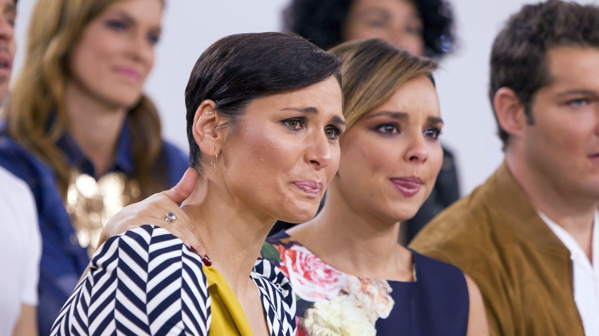 Reencuentro de Chenoa y Rosa López en su vuelta a 'OT'