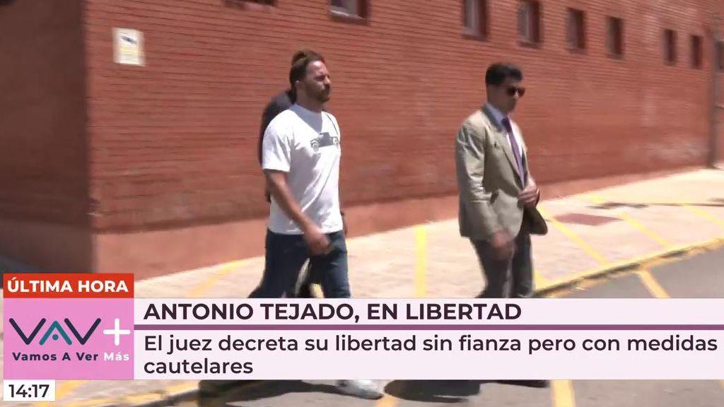 Antonio Tejado sale de prisión