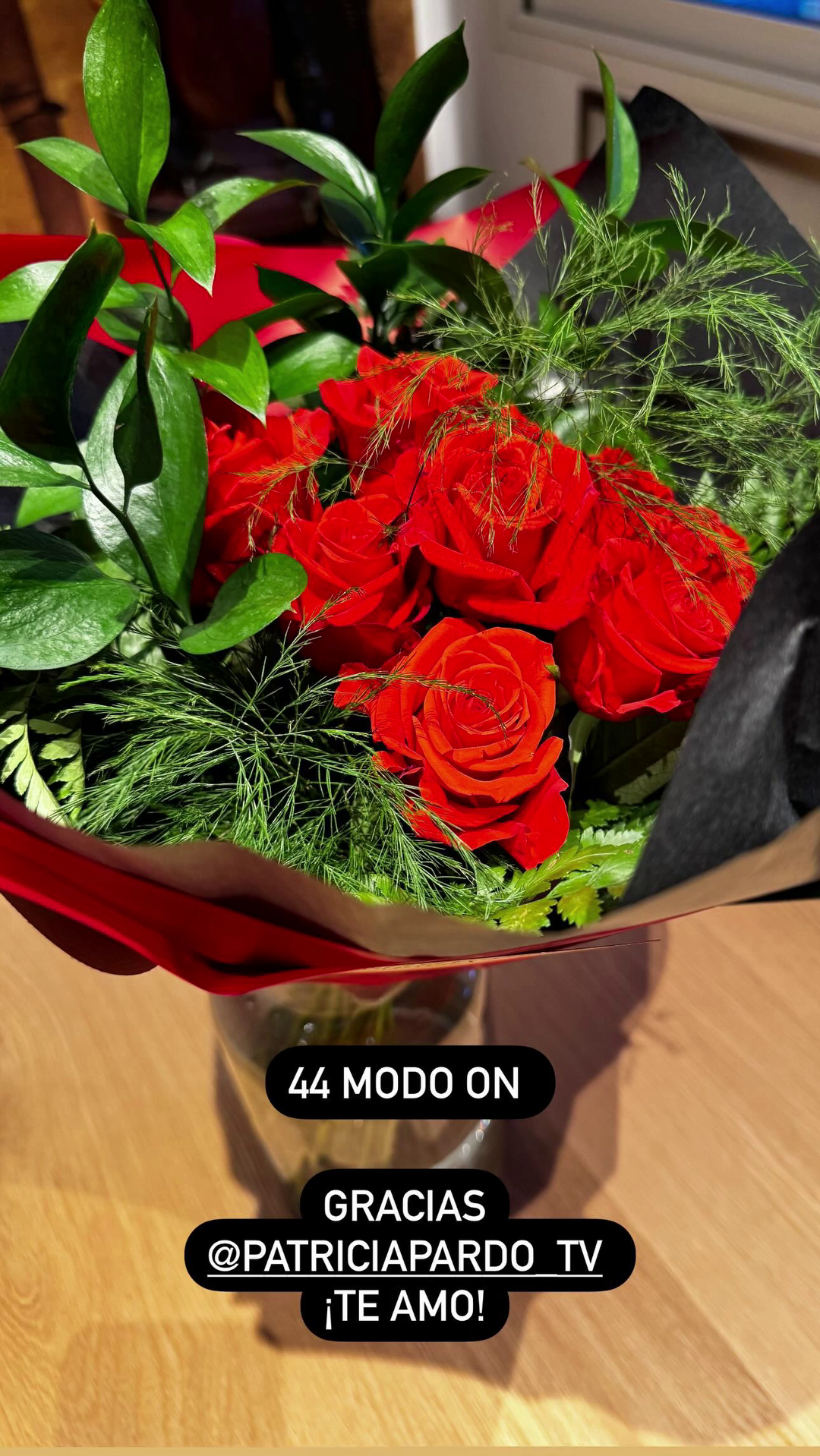 El regalo de Patricia Pardo a Christian Gálvez