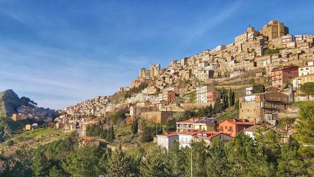 La localidad de Troina, 'una antigua ciudad' en el corazón de Sicilia.
