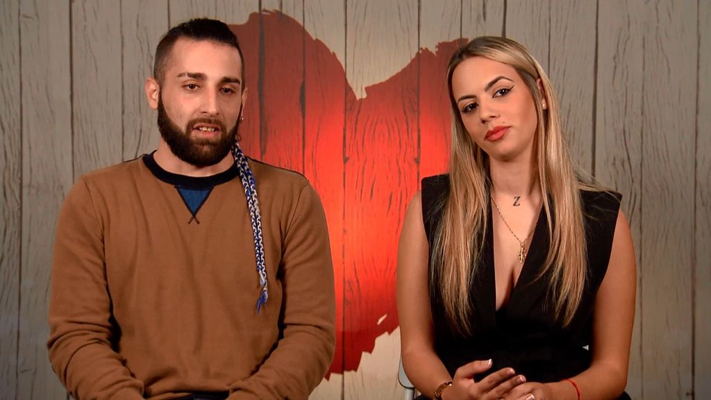 Salomé y Xema durante su cita en 'First Dates'