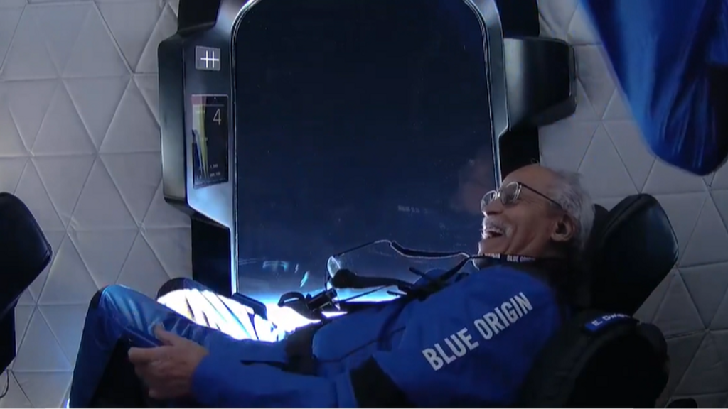 Ed Dwight, la persona más longeva en llegar al espacio: lo ha conseguido con la empresa Blue Origin