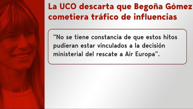 Las claves del informe de la UCO sobre Begoña Gómez