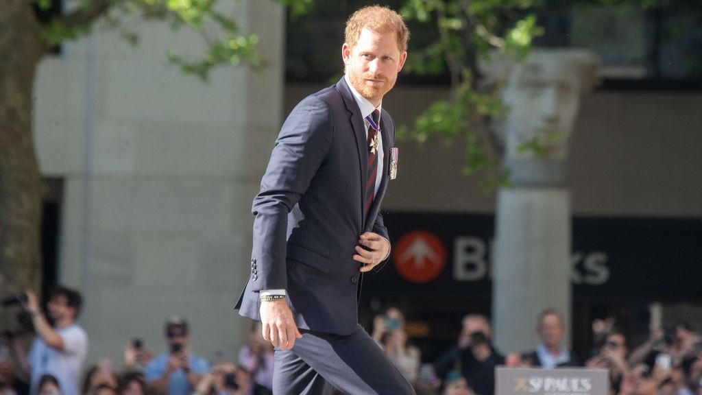 El príncipe Harry, el 8 de mayo de 2024, en Londres.