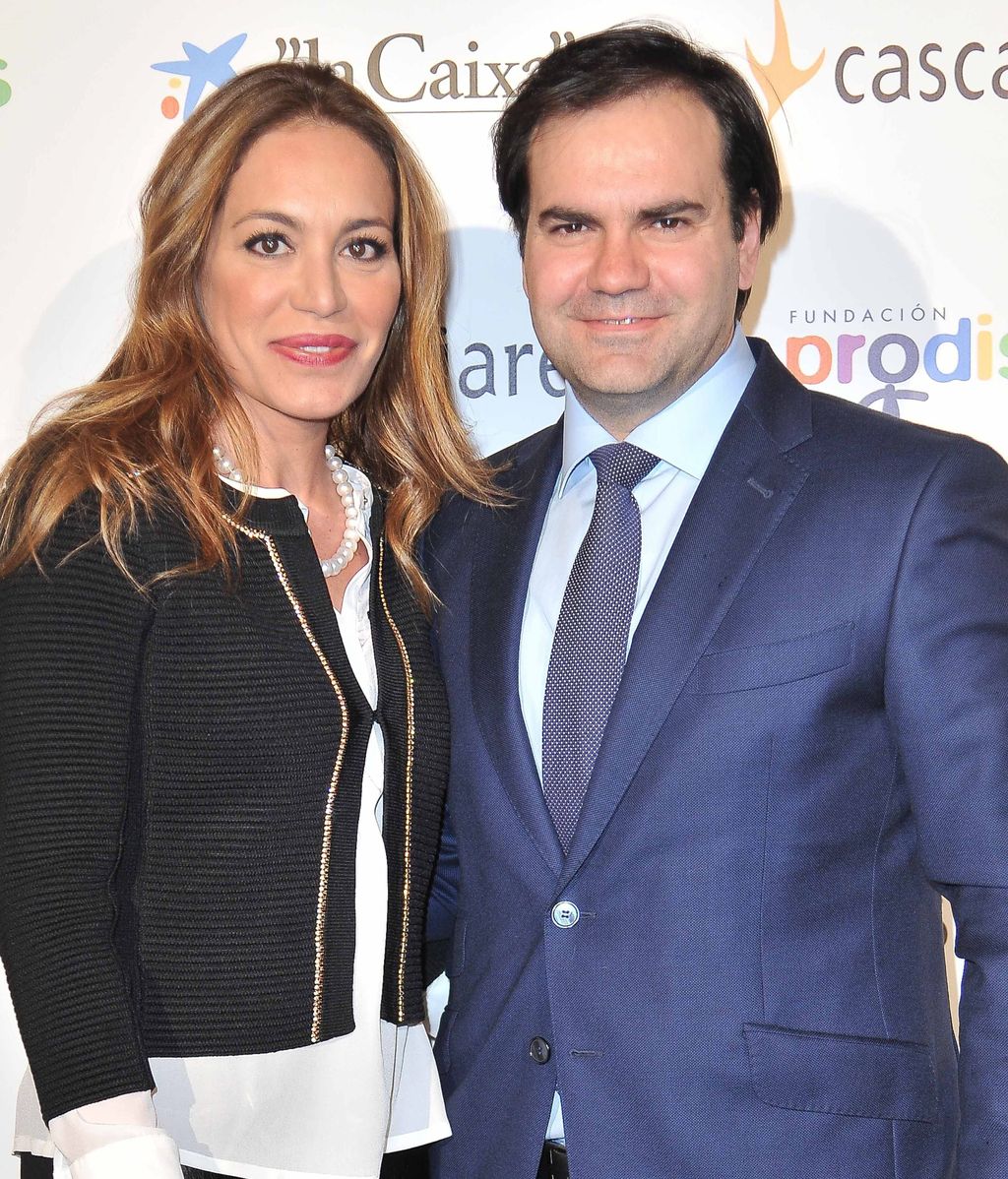Gema Ruiz y su marido, Juan Díaz, en 2015