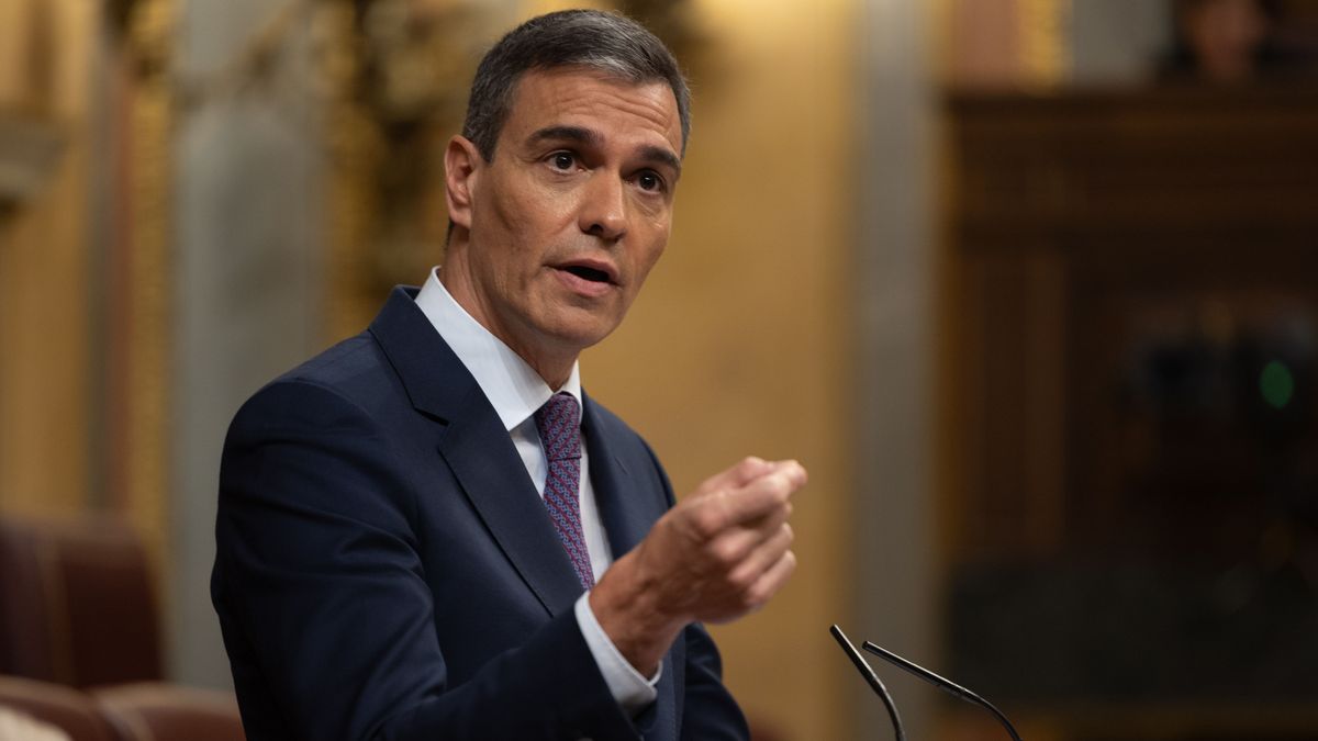 Pedro Sánchez ante el Pleno del Congreso de los Diputados