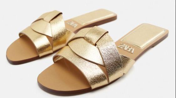 Sandalias Zara.