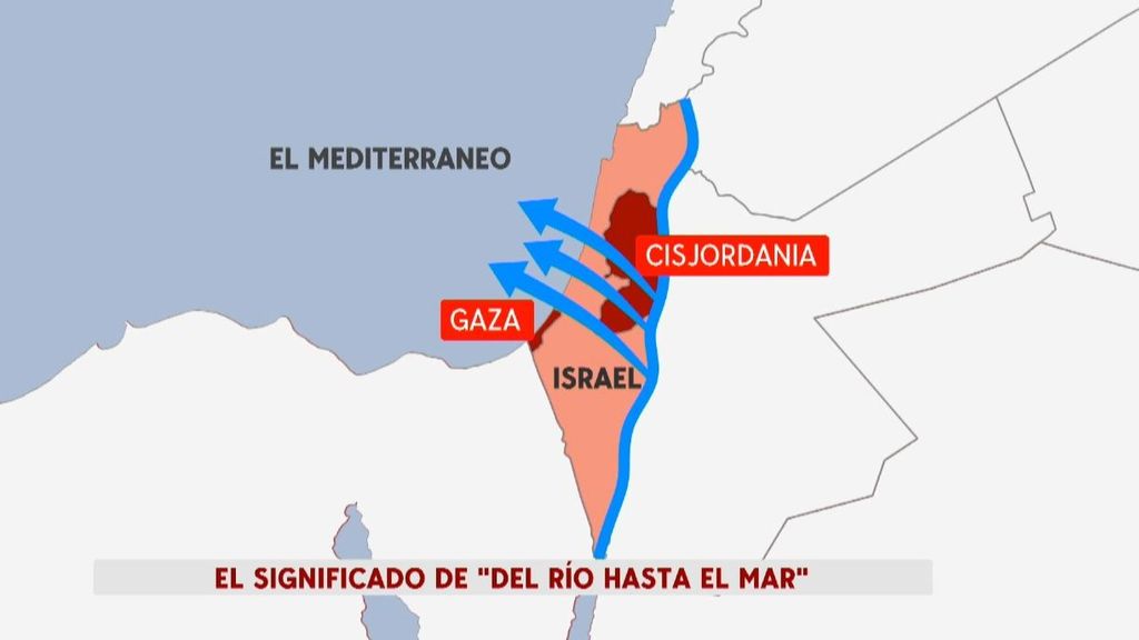 “Desde el río hasta el mar”: el origen de la polémica frase de Yolanda Díaz sobre Palestina