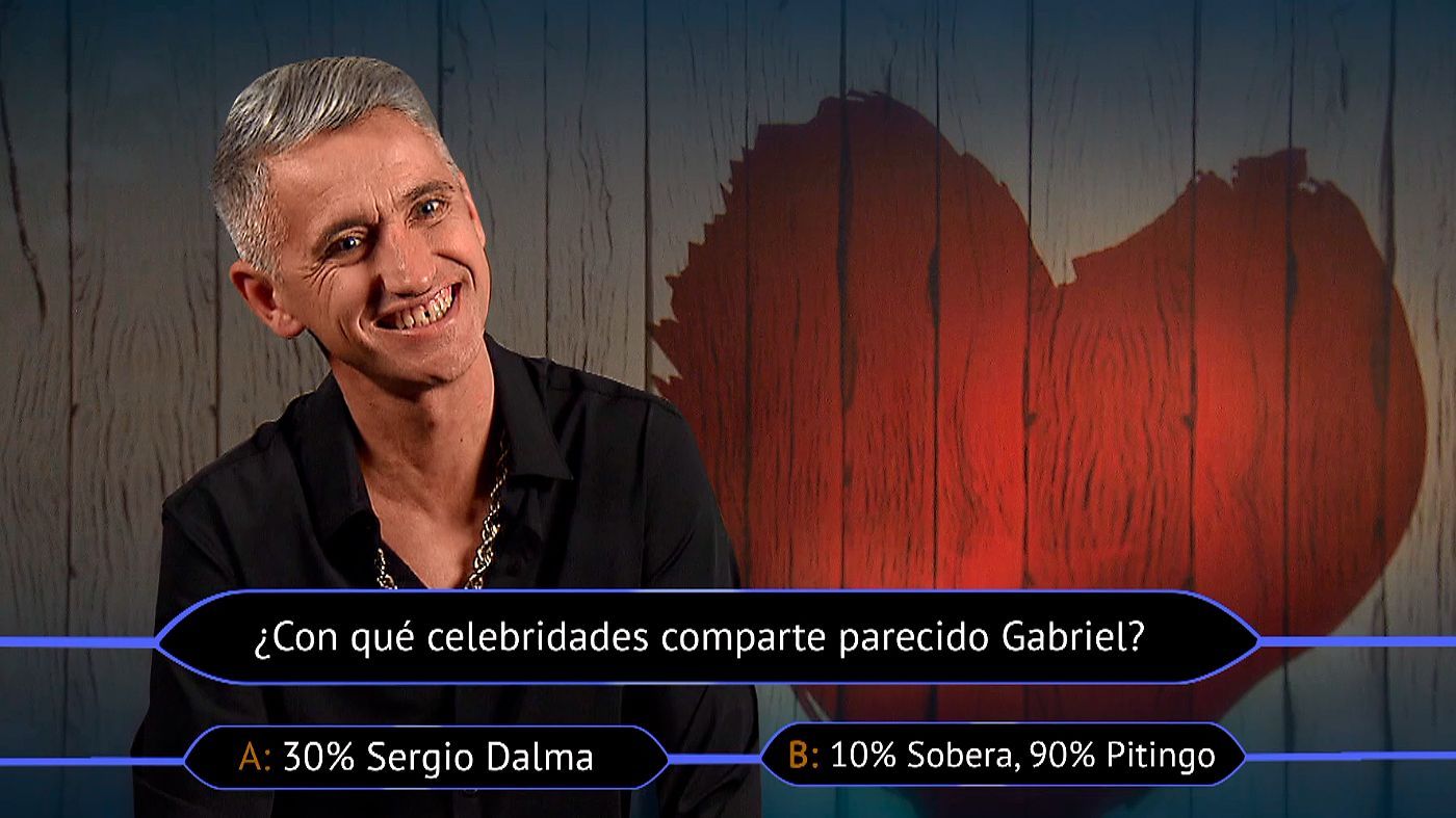 El parecido de Gabriel con Carlos Sobera