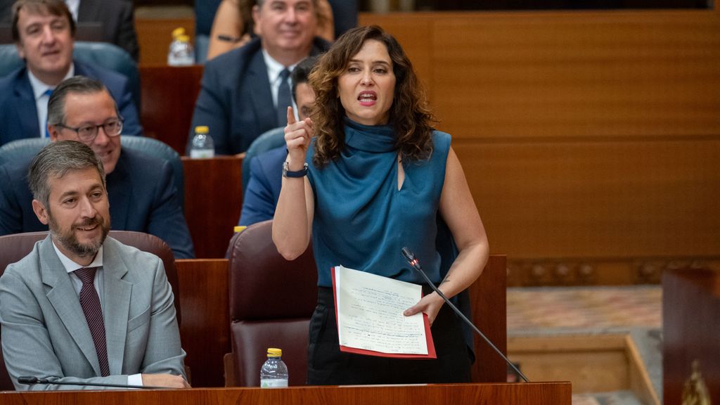Isabel Díaz Ayuso dice que se pretende que las democracias "hagan con Hamás lo mismo que con ETA": "Mata, que yo te daré un Estado"