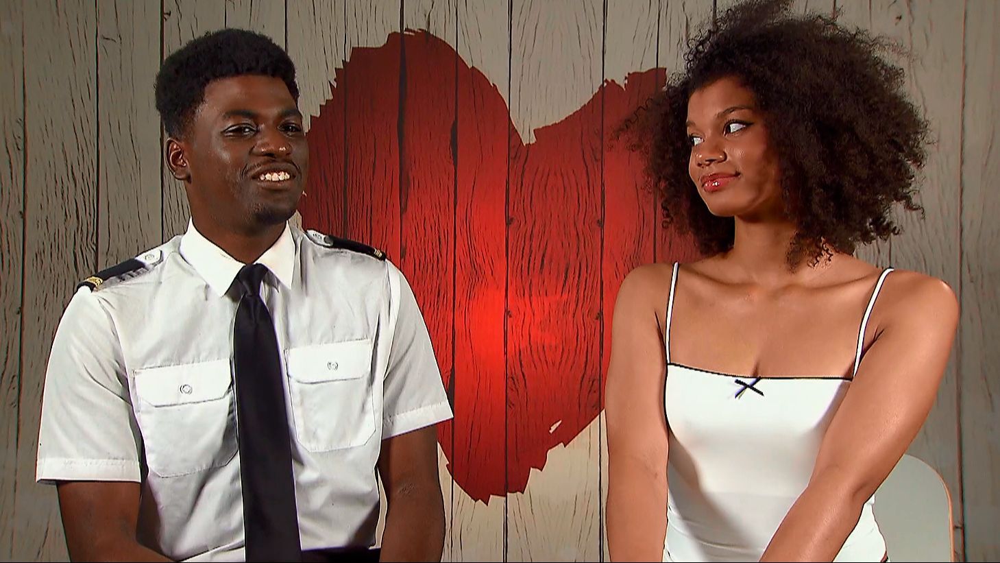 Jessika y José durante su cita en 'First Dates'
