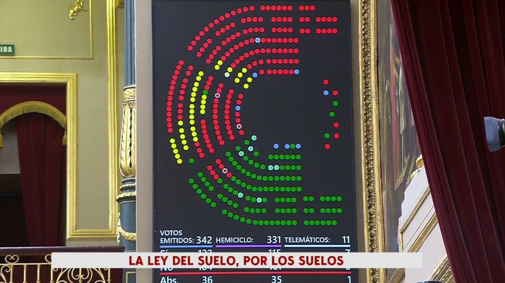El PSOE retira la ley del suelo ante la falta de apoyos